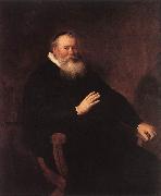 Portrait of Eleazer Swalmius Rembrandt